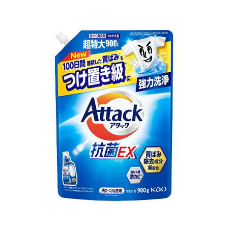 アタック抗菌EX つめかえ 900g