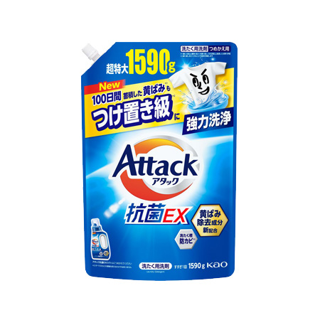 アタック抗菌EX つめかえ 大 1590g
