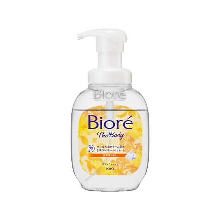 ビオレ ザ ボディ 泡タイプ 金木犀の香り ポンプ 本体 540ml