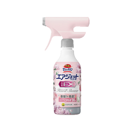 バスマジックリン エアジェット 除菌EX フワラーシャワーの香り 本体 390ml