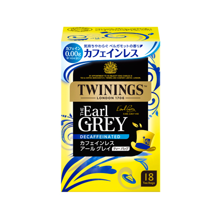 片岡物産 トワイニング カフェインレスアールグレイ ティーバッグ  18P