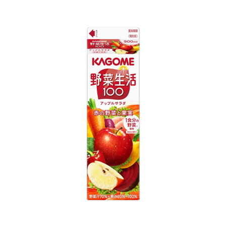 カゴメ 野菜生活100 アップルサラダ  900ml