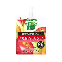 カゴメ野菜生活100 1食分の野菜ジュレ すりおろしリンゴ  180g