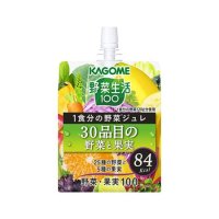 カゴメ野菜生活100 1食分の野菜ジュレ 30品目の野菜と果実  180g
