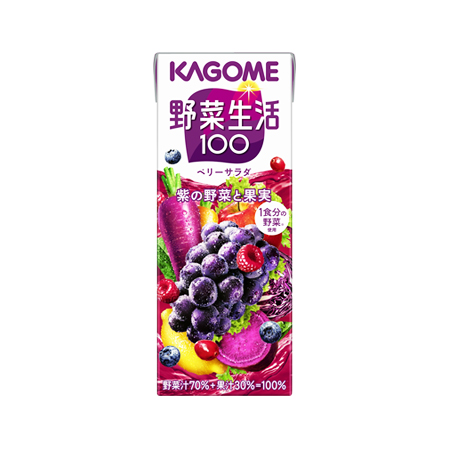 カゴメ  野菜生活100   ベリーサラダ  200ml
