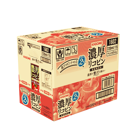カゴメ 濃厚リコピン  720ml ケース