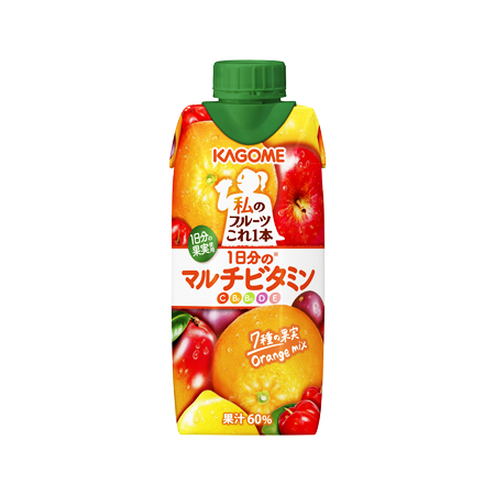 カゴメ 私のフルーツこれ一本 １日分のマルチビタミン  330ml