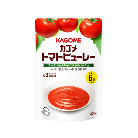 カゴメ トマトピューレー  200g