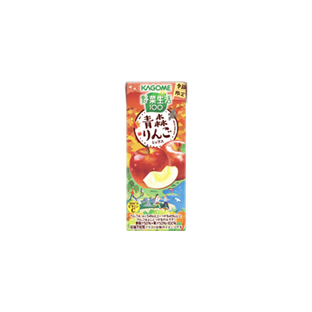 カゴメ 野菜生活100 青森りんごミックス  195ml
