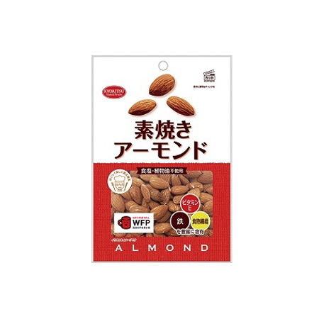 共立食品 素焼きアーモンド徳用  200g
