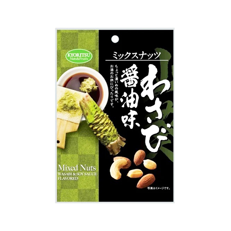 共立食品 ミックスナッツ わさび醤油味  70g