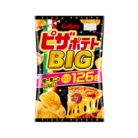カルビー  ピザポテトBIG  126g
