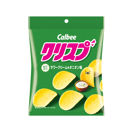 カルビー クリスプ サワークリーム＆オニオン味 45g