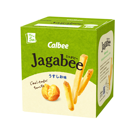 カルビー Jagabeeうすしお味    75g