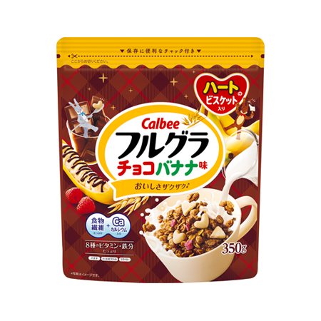 カルビー フルグラ チョコバナナ味  350g