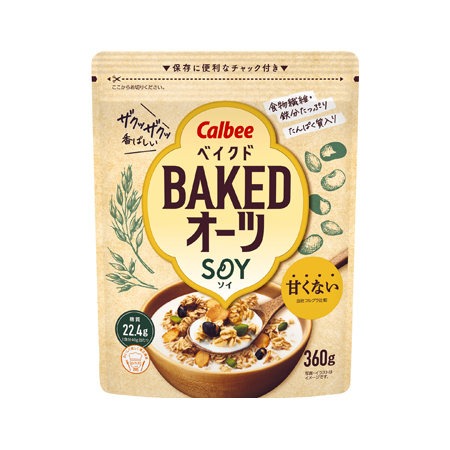 カルビー ベイクドオーツSOY  360g