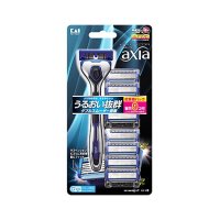 貝印 KAI RAZOR ａｘｉａ バリューパックスリム ホルダー1本 替刃9個付