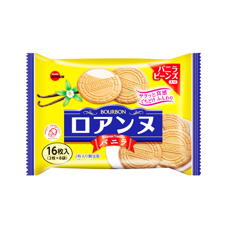 ブルボン ロアンヌバニラ  16枚入