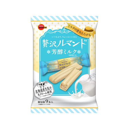 ブルボン 贅沢ルマンド芳醇ミルク  9本入