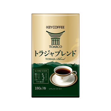 【粉】キーコーヒー トラジャブレンド VP  180g