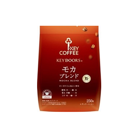 【粉】キーコーヒーＤＯＯＲＳ＋モカブレンド  250g