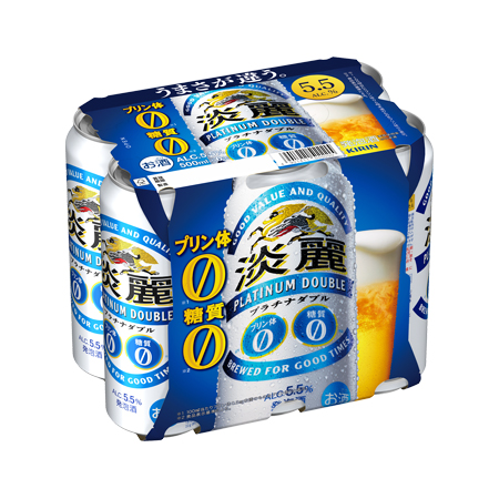 キリン 淡麗 プラチナダブル 500ml 6缶