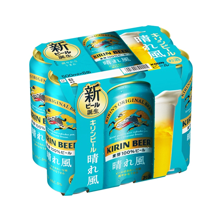 キリン 晴れ風   500ml 6缶