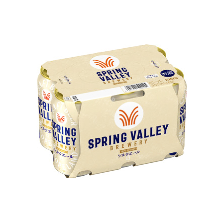 キリン SPRING VALLEY BREWERYシルクエール 白  350ml 6缶