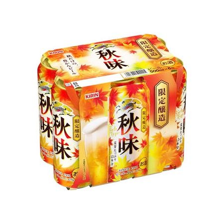 キリン 秋味  500ml 6缶