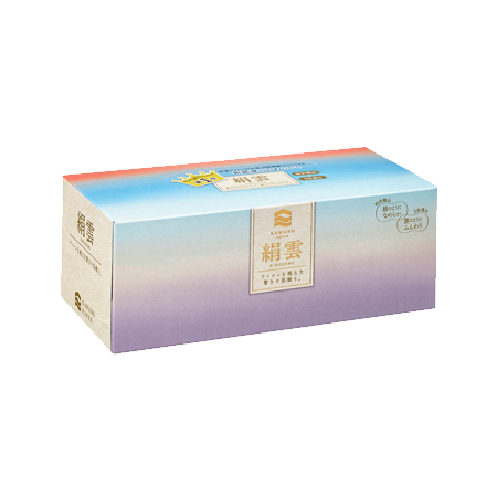 絹雲 新保湿ティシュ ３枚重ね 130組