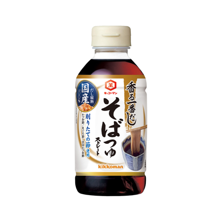 キッコーマン 香る一番だし そばつゆ  300ml