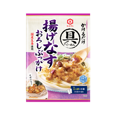 キッコーマン 具麺 揚げなすおろしぶっかけ   74g