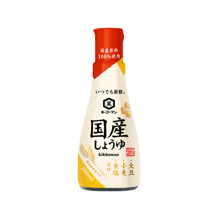 キッコーマンいつでも新鮮 国産しょうゆ  200ml