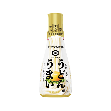 キッコーマン いつでも新鮮 うどんがうまいだししょうゆ  200ml