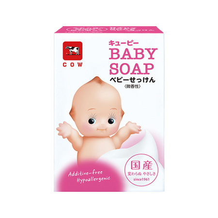 牛乳石鹸 キューピー ベビーせっけん 90g