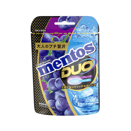 クラシエ メントスDUO グレープ＆ソーダ  45g