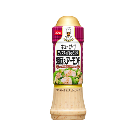 キユーピーテイスティドレッシング 胡麻＆アーモンド  210ml