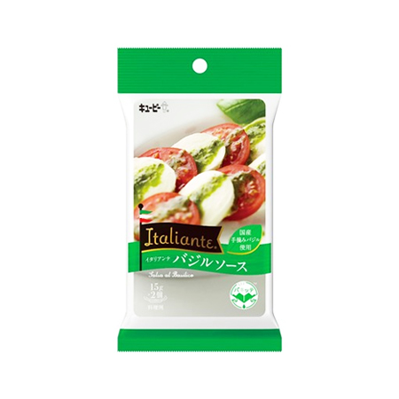 キユーピーItaliante バジルソース  15g×2