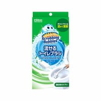 スクラビングバブル 流せるトイレブラシ 本体 1組