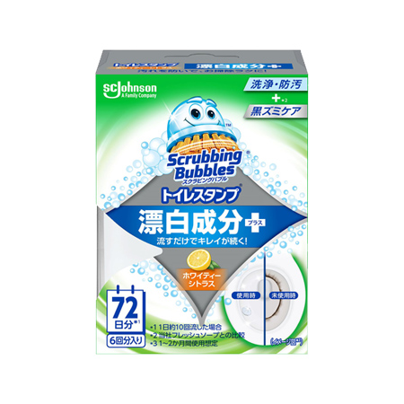 スクラビングバブル トイレスタンプ 漂白 ホワイティーシトラス 本体 38g