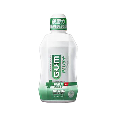 ガム・プラス デンタルリンス スッキリ爽やかタイプ 450ml