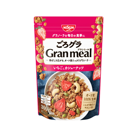 日清シスコ ごろグラ Gran meal いちごとカシューナッツ  300g