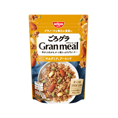 日清シスコ ごろグラ Gran meal マカダミアとアーモンド  300g
