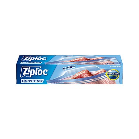 ジップロック フリーザーバッグ L 12枚