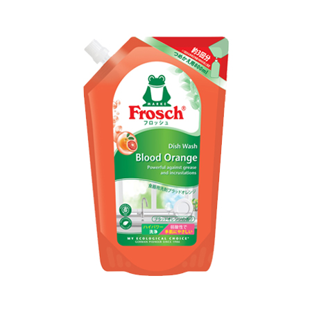 フロッシュ 食器用洗剤 ブラッドオレンジ つめかえ 800ml