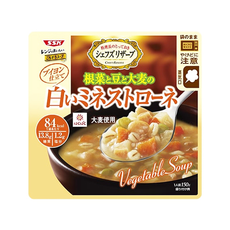 SSK レンジでごちそう！白いミネストローネ  150g