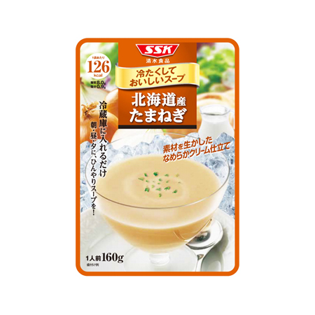 SSK 冷たくしておいしいスープ 北海道産たまねぎ  160g