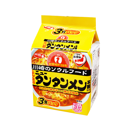 サンヨー  サッポロ一番 元祖ニュータンタンメン本舗監修タンタンメン  3食