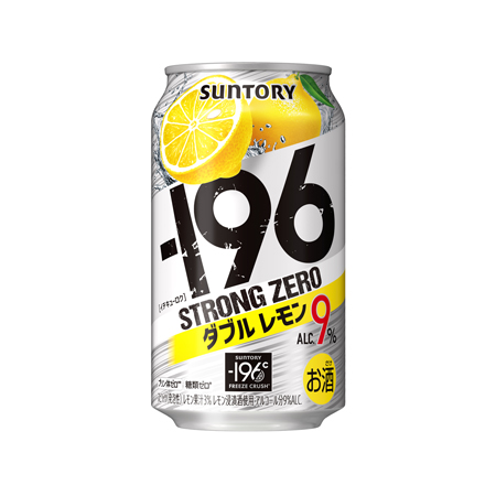 サントリー －196ストロングゼロ ダブルレモン  350ml