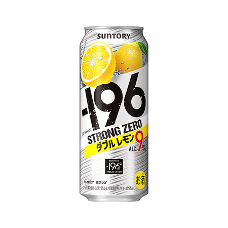 サントリー －196ストロングゼロ ダブルレモン  500ml